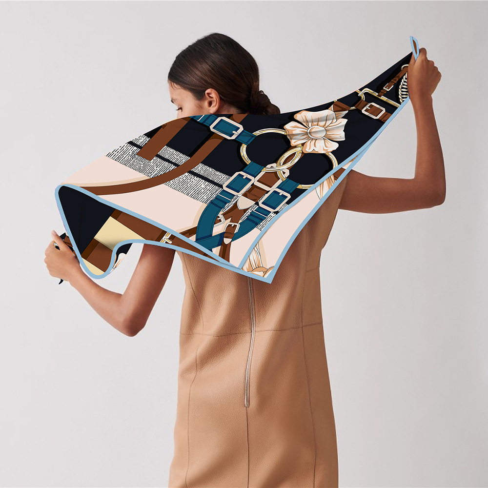 90cm Nowy projekt Pasek Twill  – Scarf Silk Square recenzja i cena