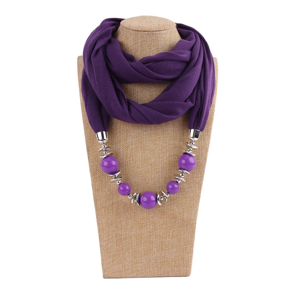 Modna szal z szyfonu, jednolit – Infinity Scarf Knit recenzja i cena