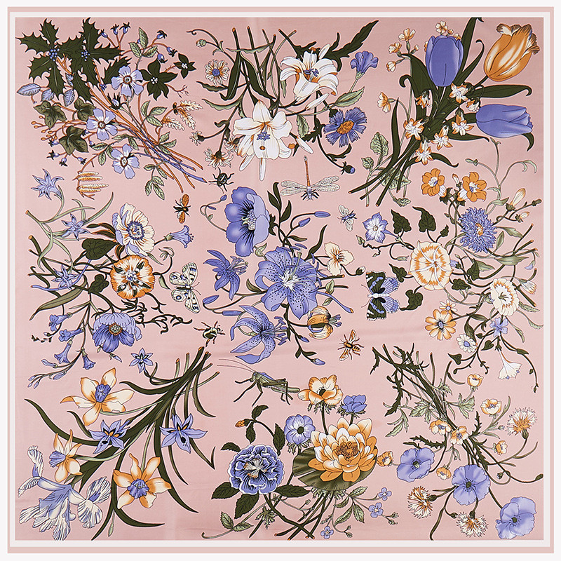 POBING Twill jedwabny szalik k – Scarf Silk Square recenzja i cena
