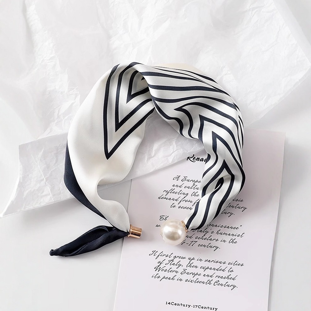 Damski, nowy, jedwabny szal z  – Face Scarf Mask recenzja i cena